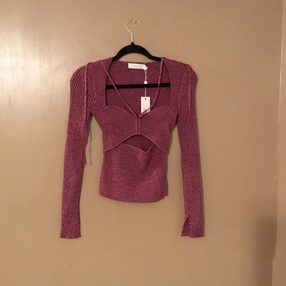 New Jonathan simkhai mulberry sweater size small - Picture 2 of 2